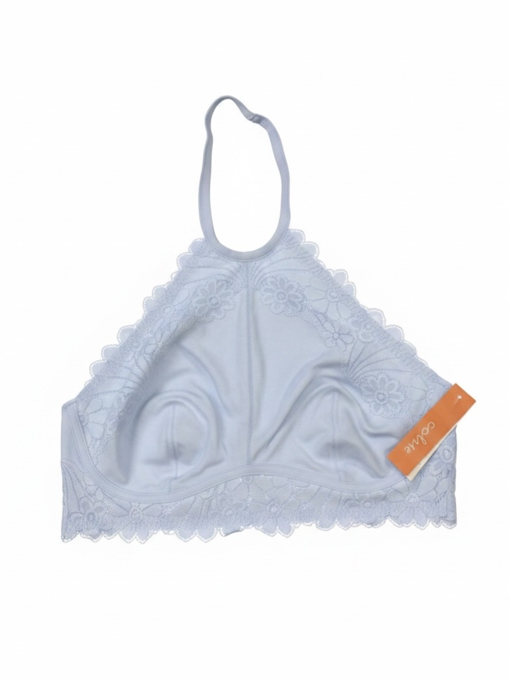 Colsie White Lace Triangle Bralette